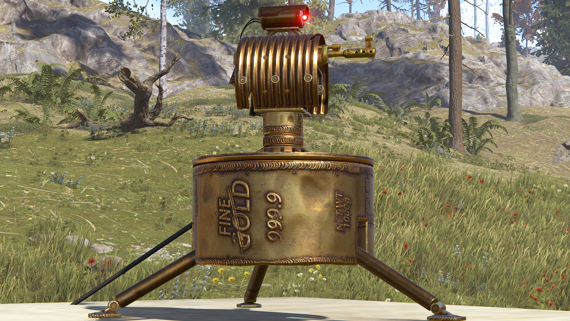 Gold Chains Auto Turret thumbnail 2