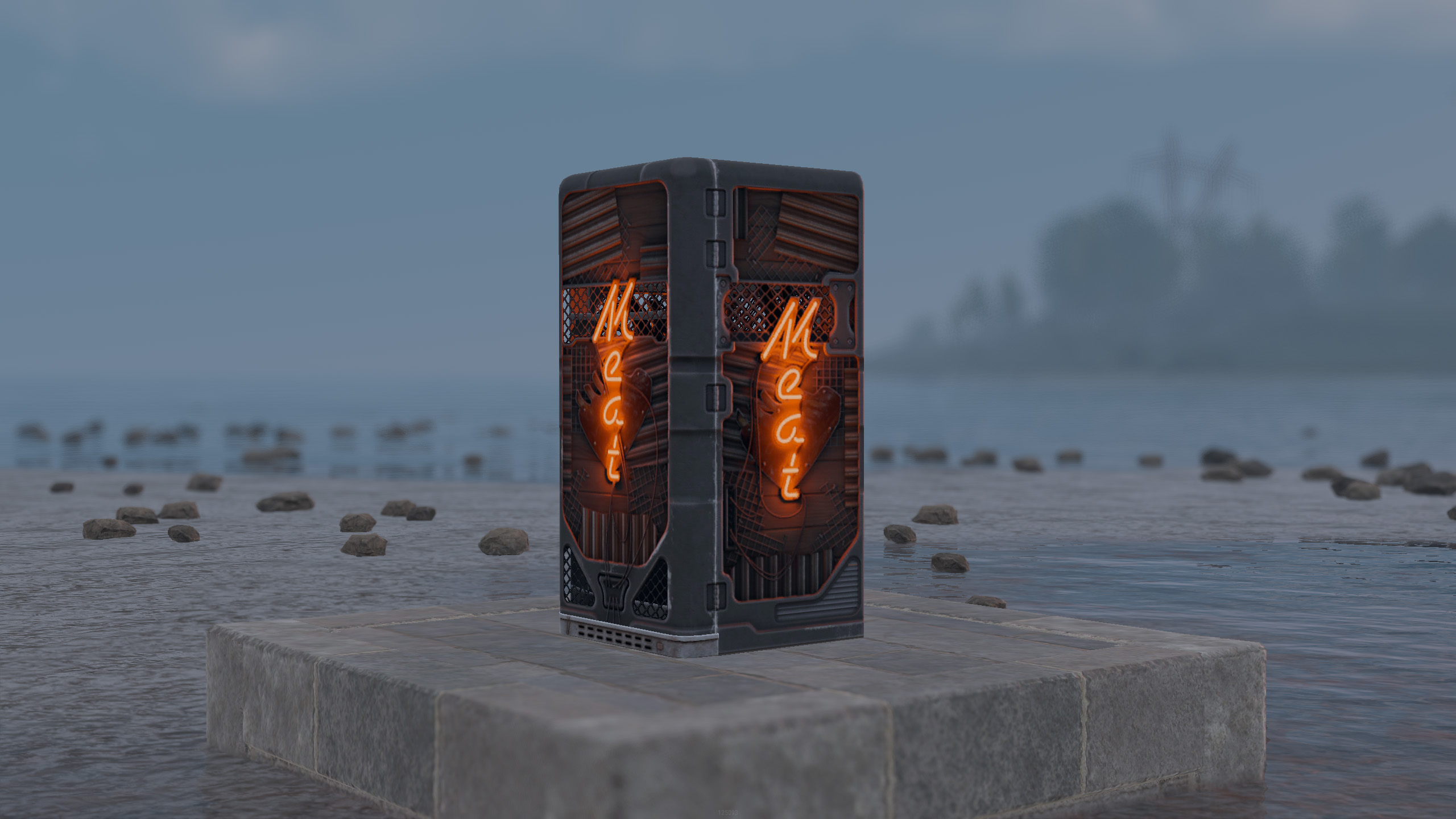 Neon Meat Fridge thumbnail 5