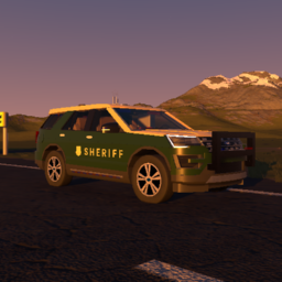 2017 Ford Explorer XLT 4WD Slicktop Bricksville Sheriff