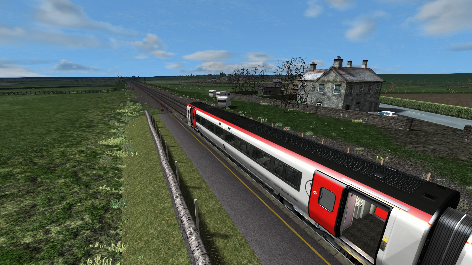 429 UK Railway tour North Wales Coast Line Part 8 Ty Croes to Holyhead