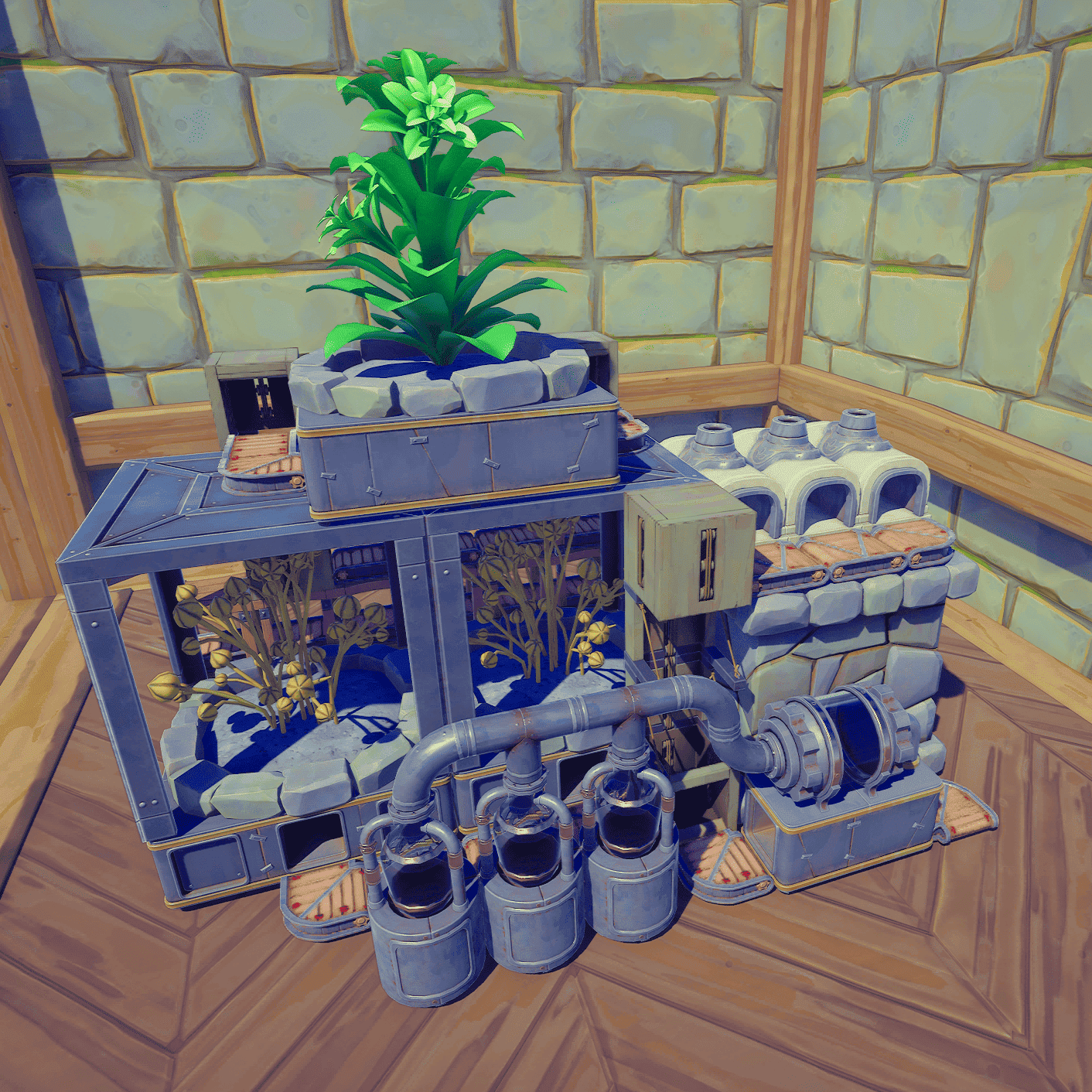 Compact Soap Layout