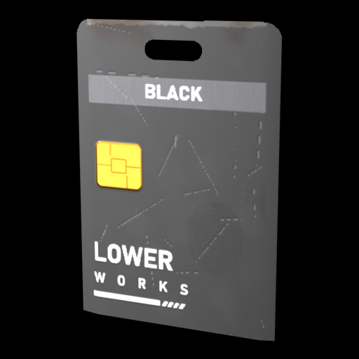 Lower Works - Black Keycard