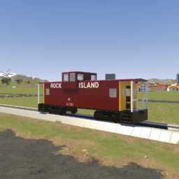 Rock Island Extended Vision Caboose