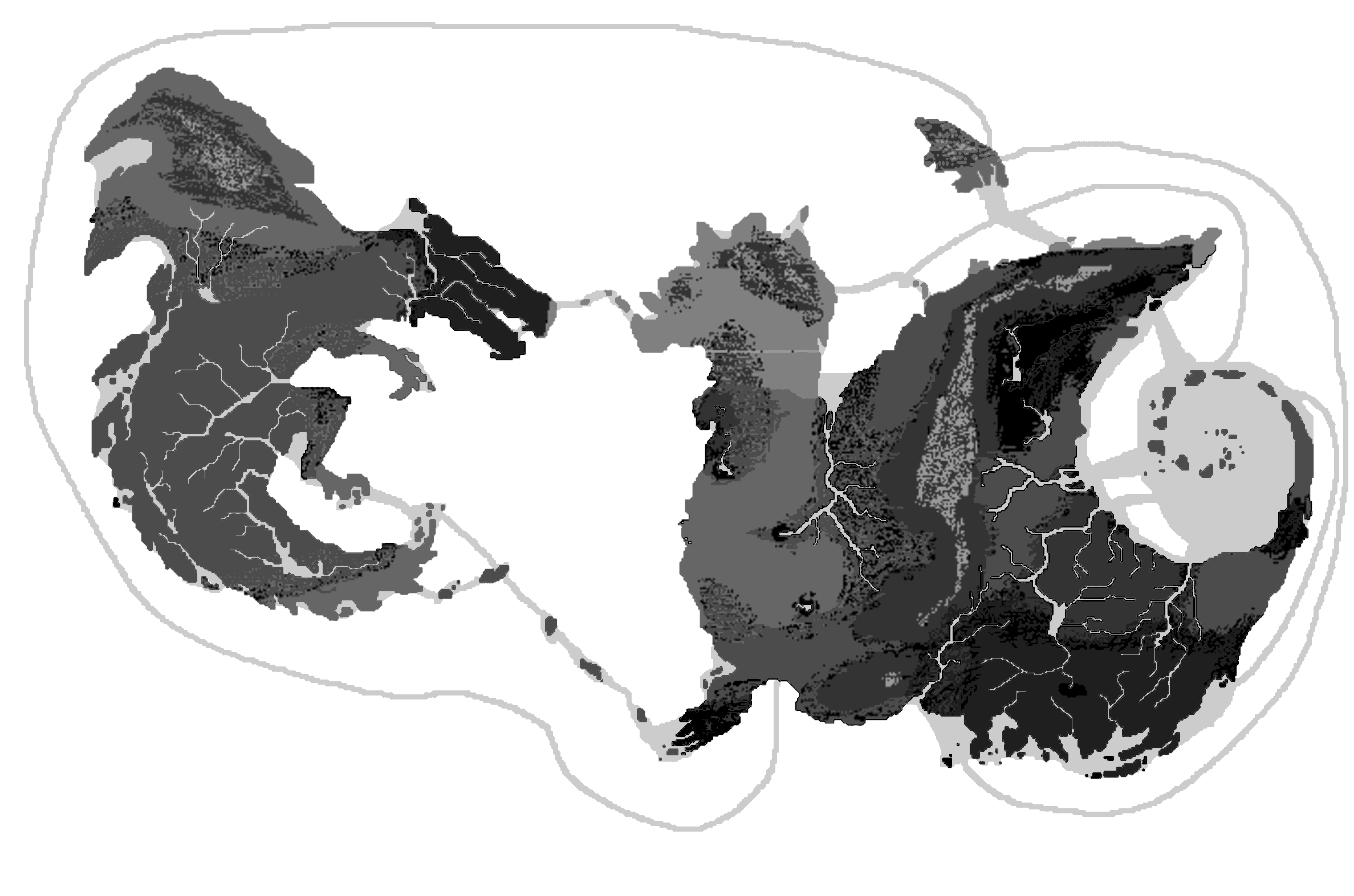 Wings Of Fire World Map (Over Size Limit)