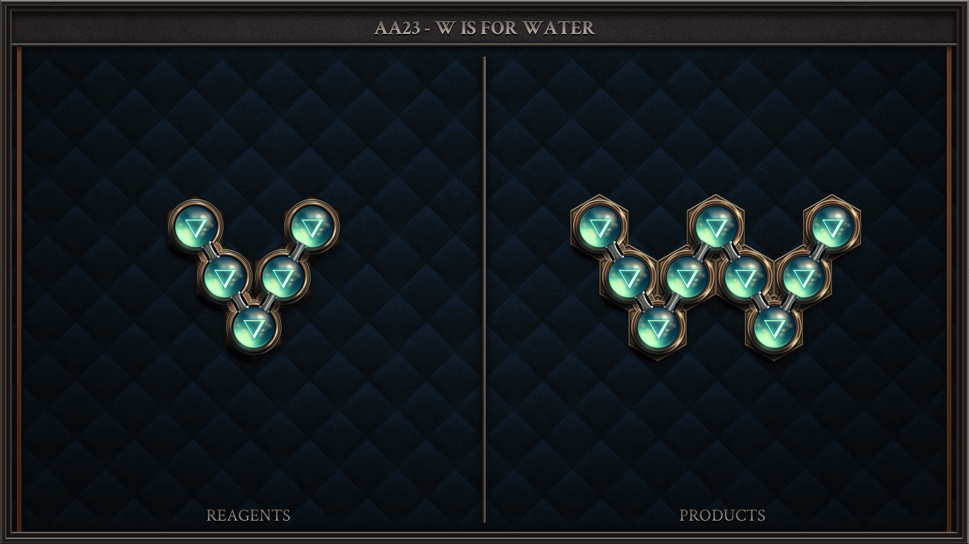 AA23 - W IS FOR WATER
