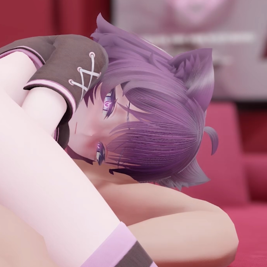 猫耳ちゃんがいちゃらぶえっちを見せつけてるだけ