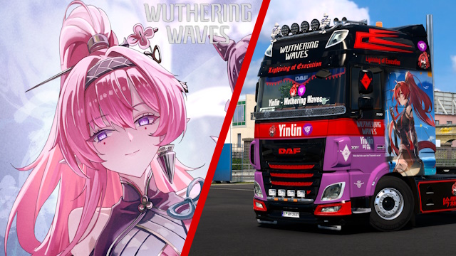 DAF XF 106 Yinlin - Wuthering Waves [Airbrush Skin]