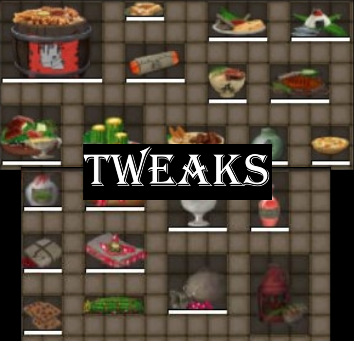 Hesh's Hive Cooking + Shek Desert Grub Tweaks
