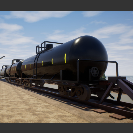 42' DOT-117 Standard Fluid Tank Car