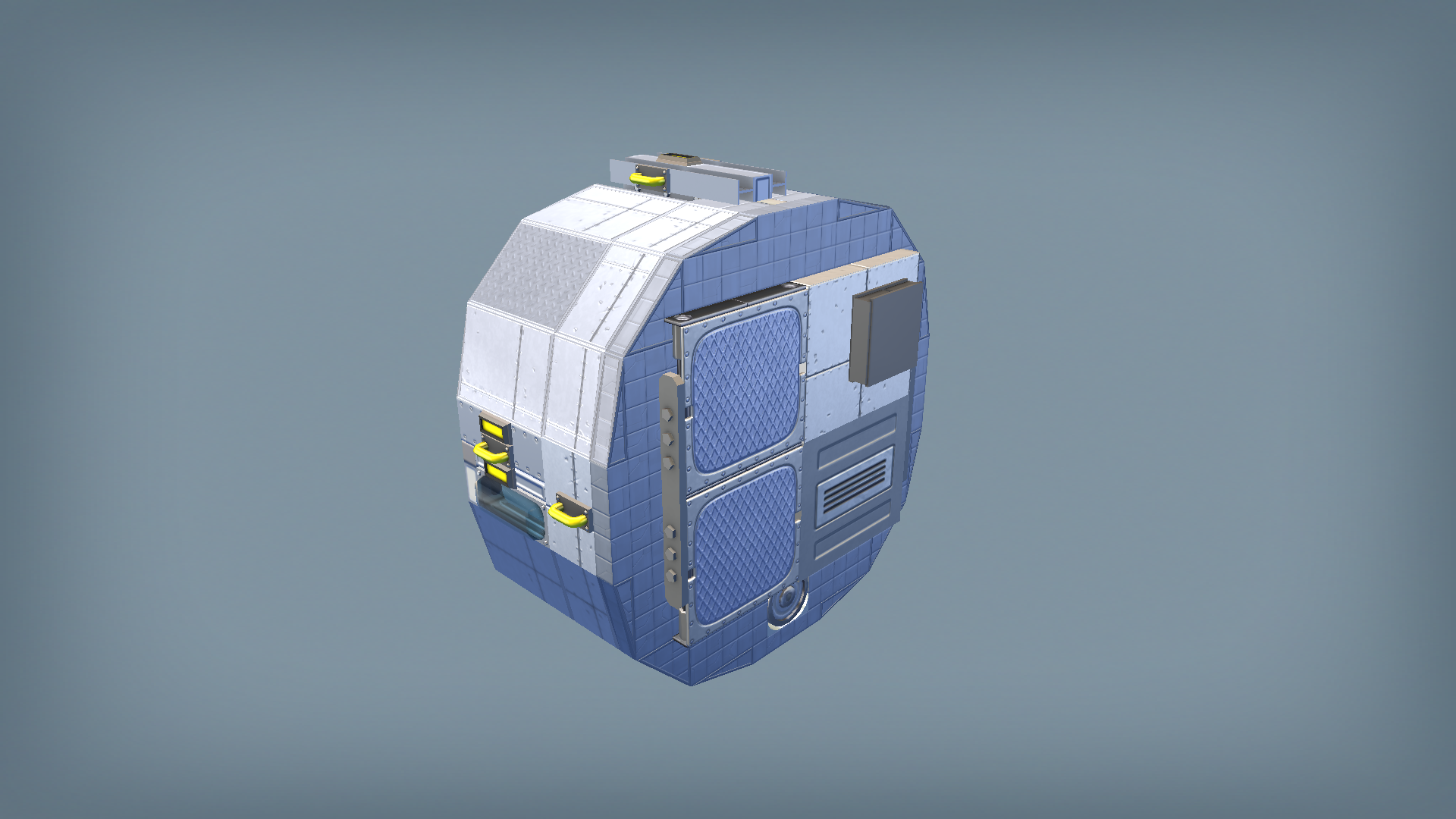 WIP space station comms cap