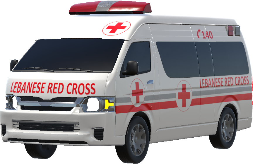 LEBANESE RED CROSS AMBULANCE