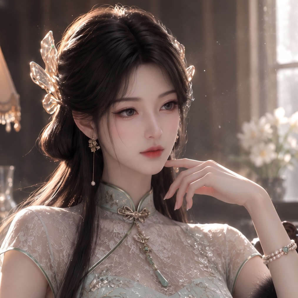 凡人女修旗袍系列梅凝篇-凡人修仙传-落雨无声 preview