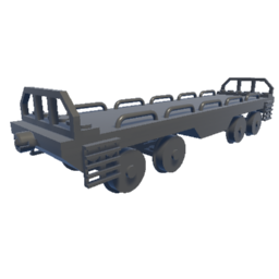 Flatcar Mark I (with railings)