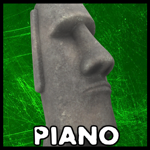 Moai Statue replaces Piano
