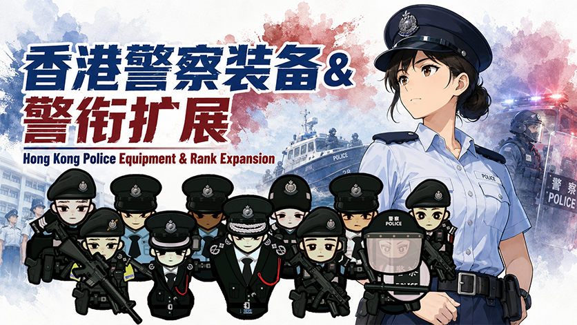 Hong Kong Police Equipment Rank Expansion