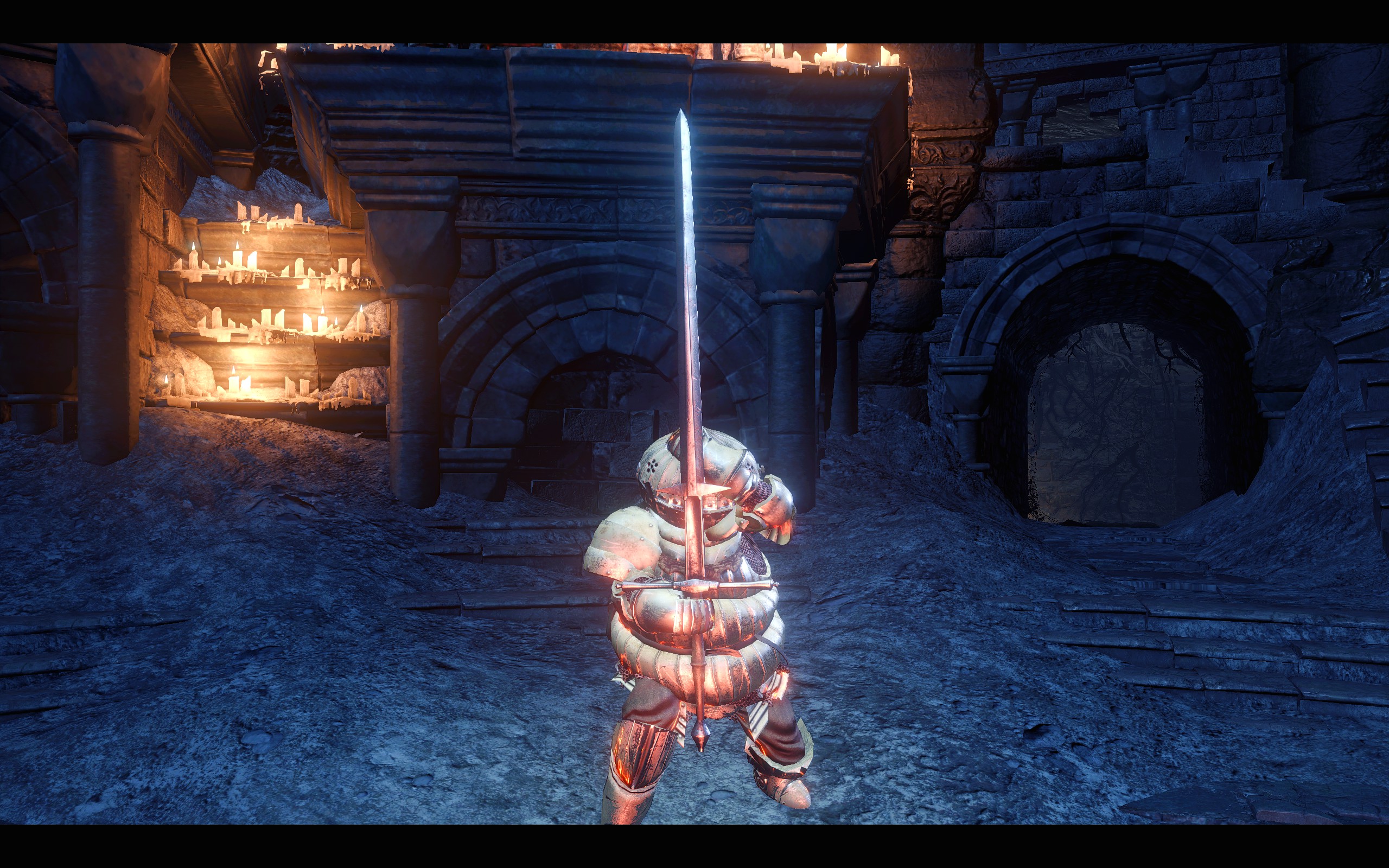 【DS3】Dark Souls III Zweihander Replaces Pickaxe