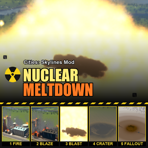 Nuclear Meltdown - Reactor Disaster (Explosion & Fallout)