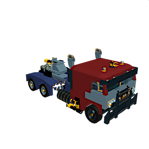 Weaponized Optimus Prime G1 Truck preview