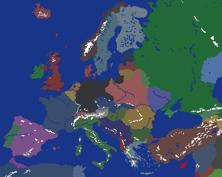 Europe - 1936 - White Russian Scenario