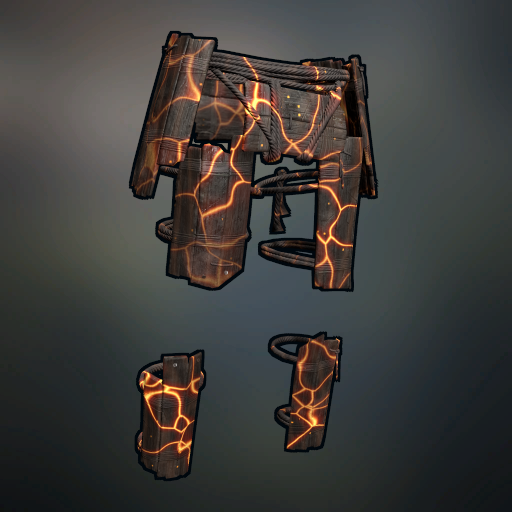 molten ember pants