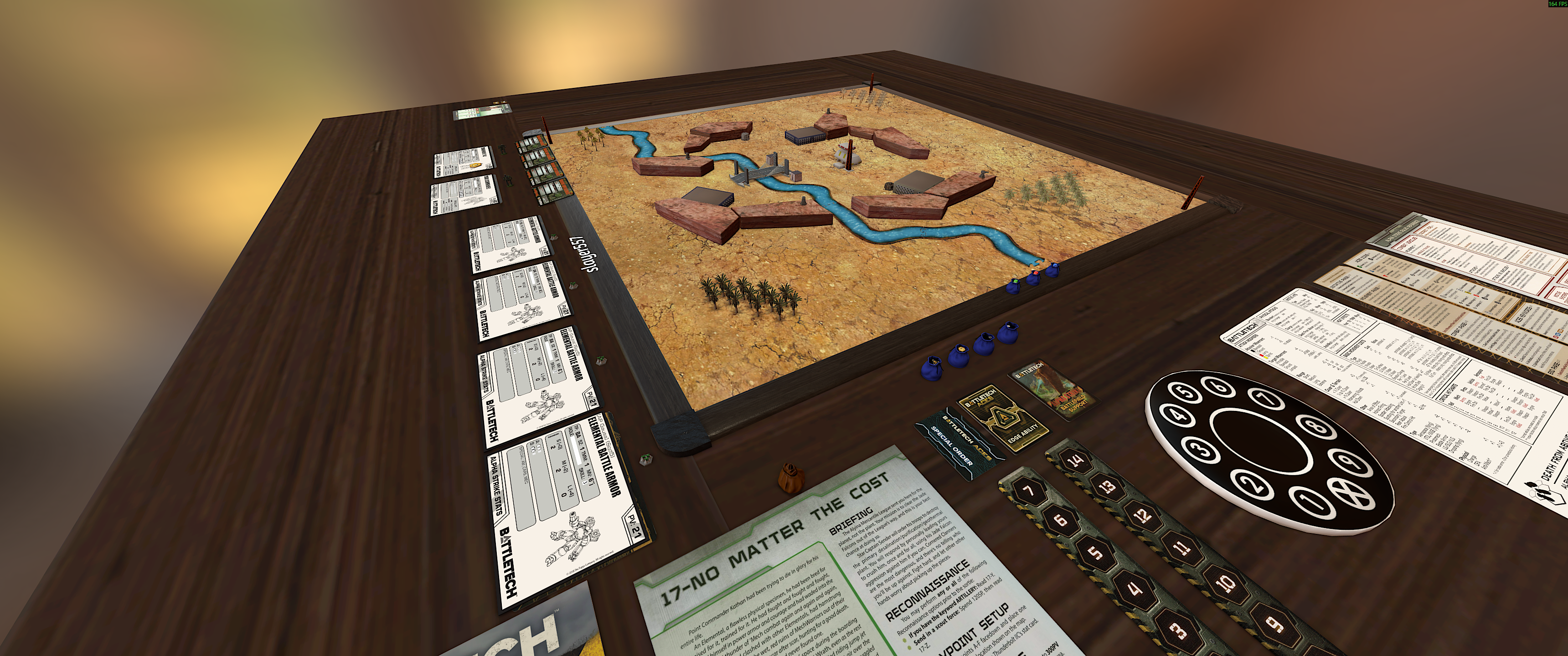 Battletech Aces Scouring Sands Campaign: Scenario 17 - No Matter The Cost