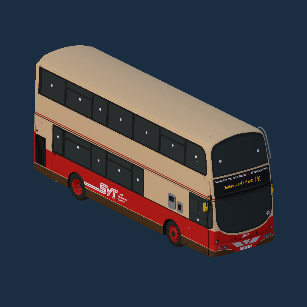 Volvo B9Tl Eclipse Gemini - South Yorkshire's Transport