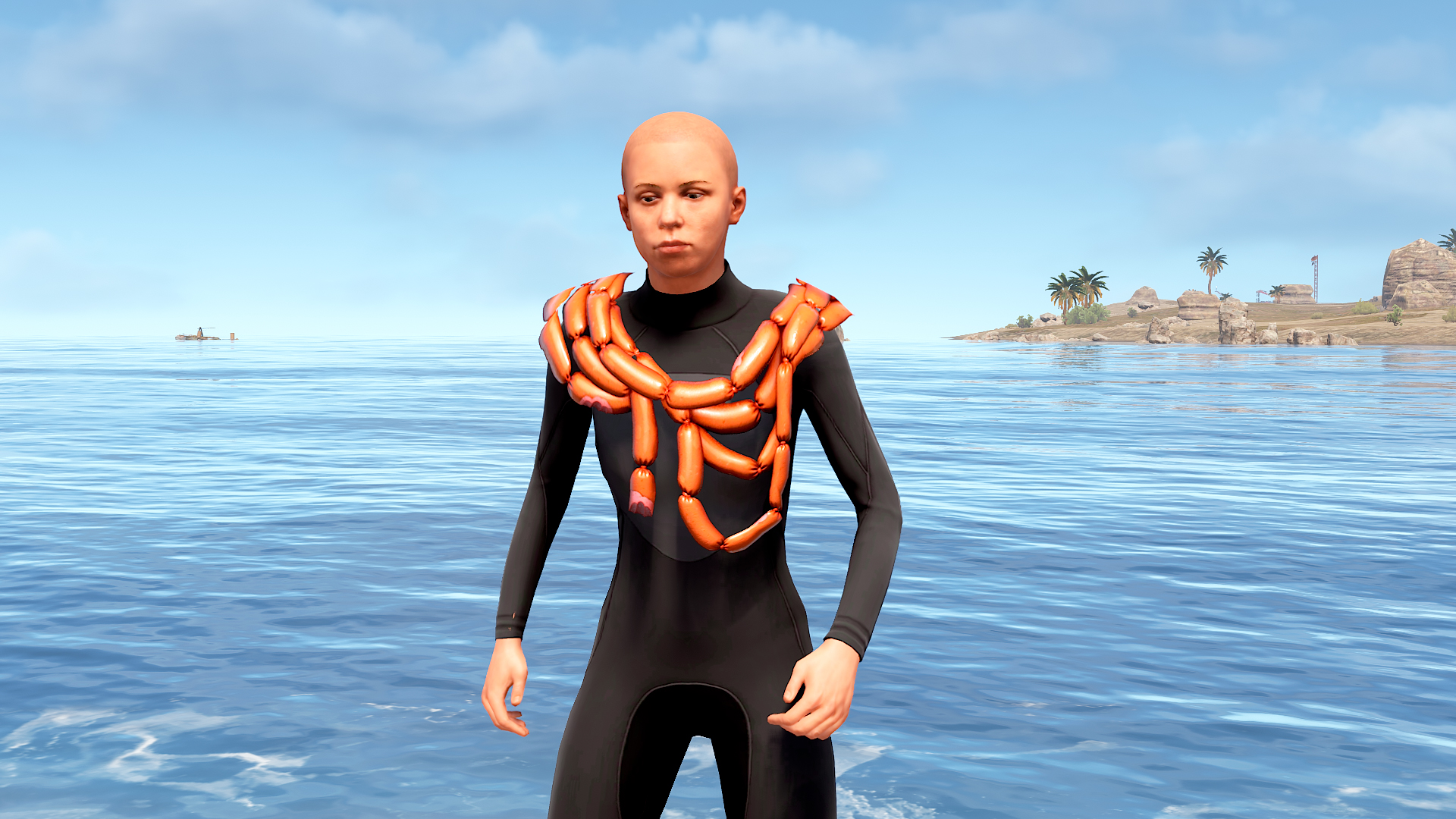 Sausages Poncho thumbnail 2