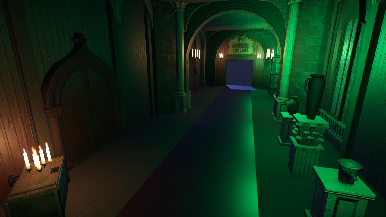 Riding Room: Mansion Corridor