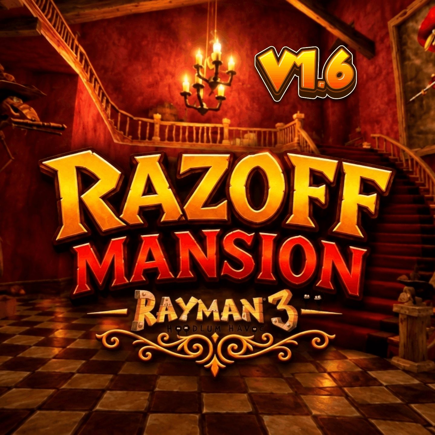Razoff's Mansion (Rayman 3) preview