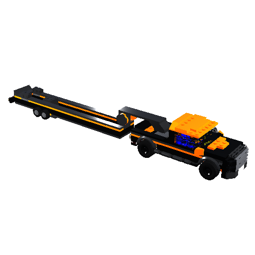 Lego City 4x4 with Trailer ( no boat )