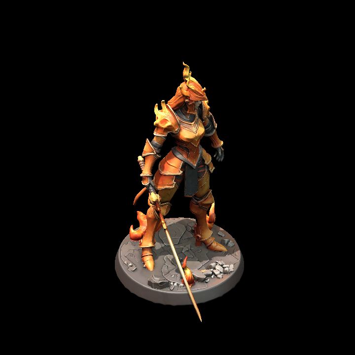 Blazing Knight Female
