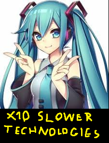10x slower technologies