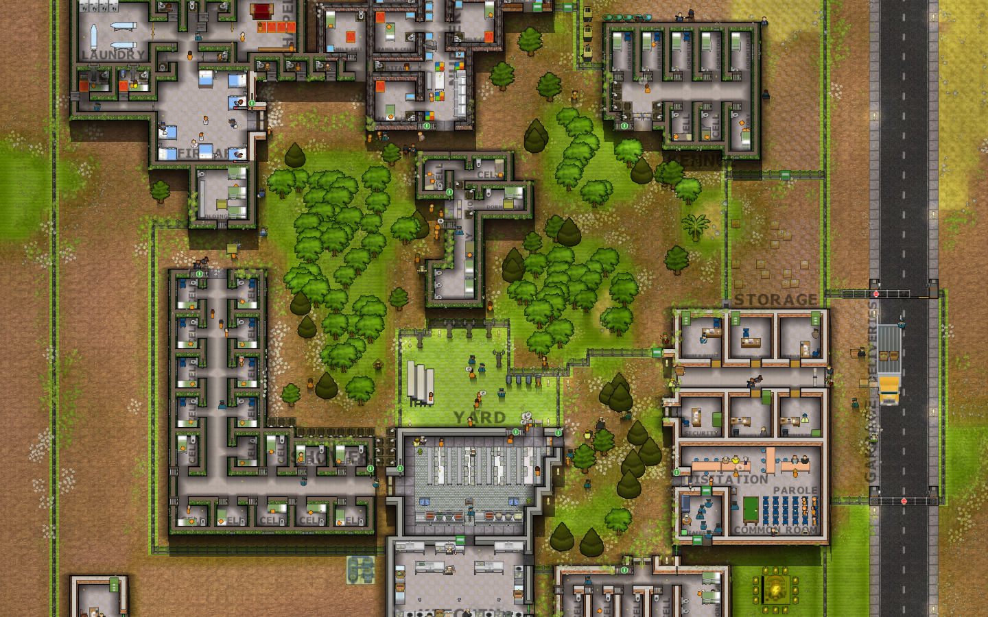 The Grown (Womens Prison, 60-ish Prisoners, Nature Conservation Zone Mutator)