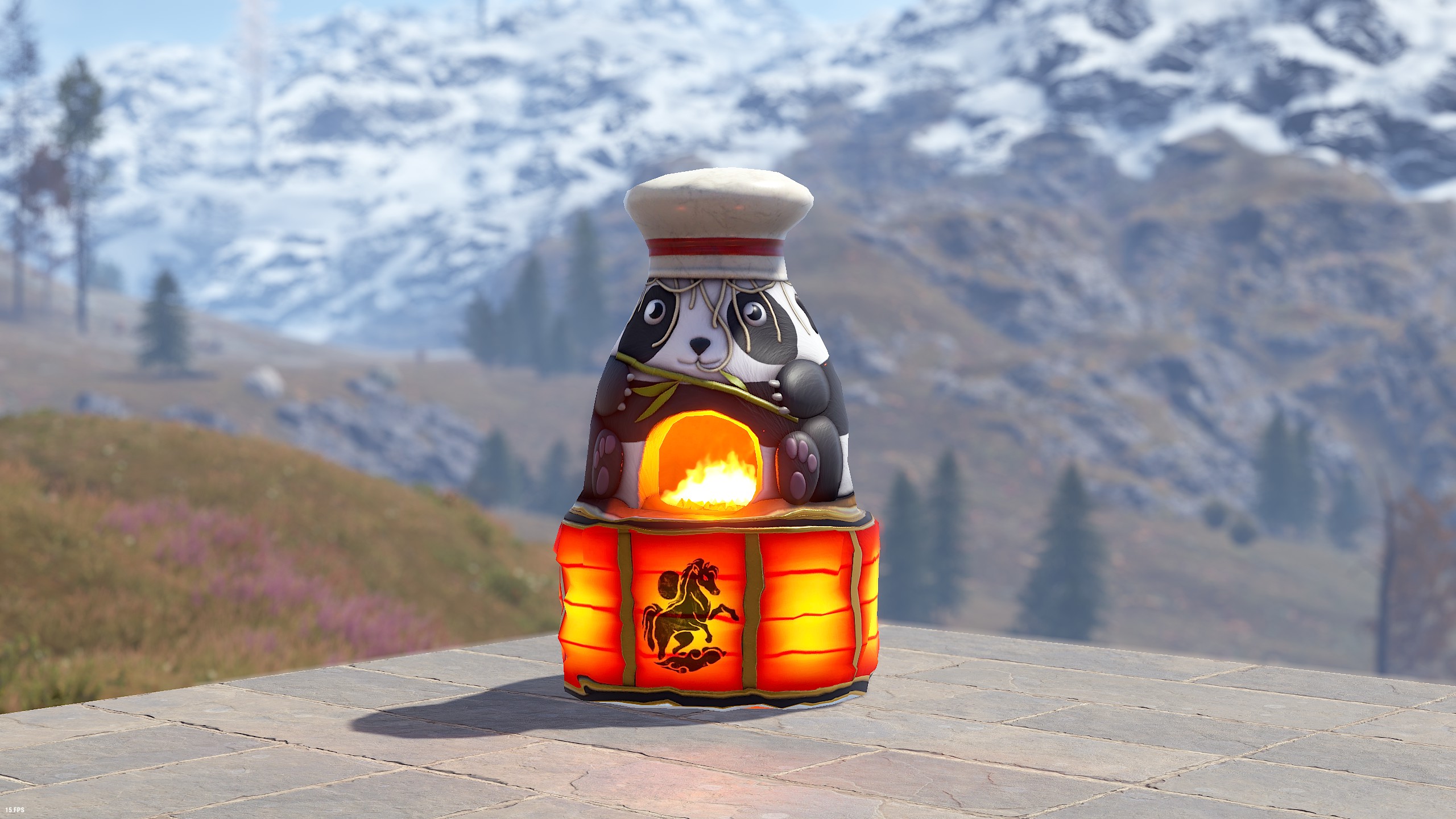 Cute Panda Furnace thumbnail 5