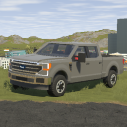 2020 Ford F-250 Crew Cab SRW [Low Poly]
