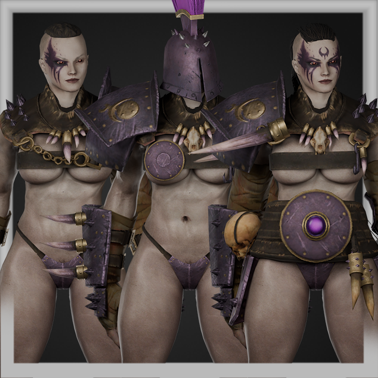 [Endo] Female Slaanesh Marauders - More Slaaneshy