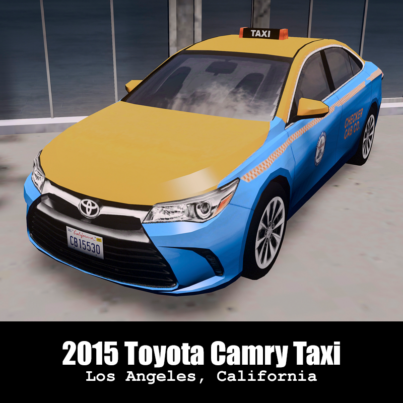 LA Checker Cab - 2015 Toyota Camry