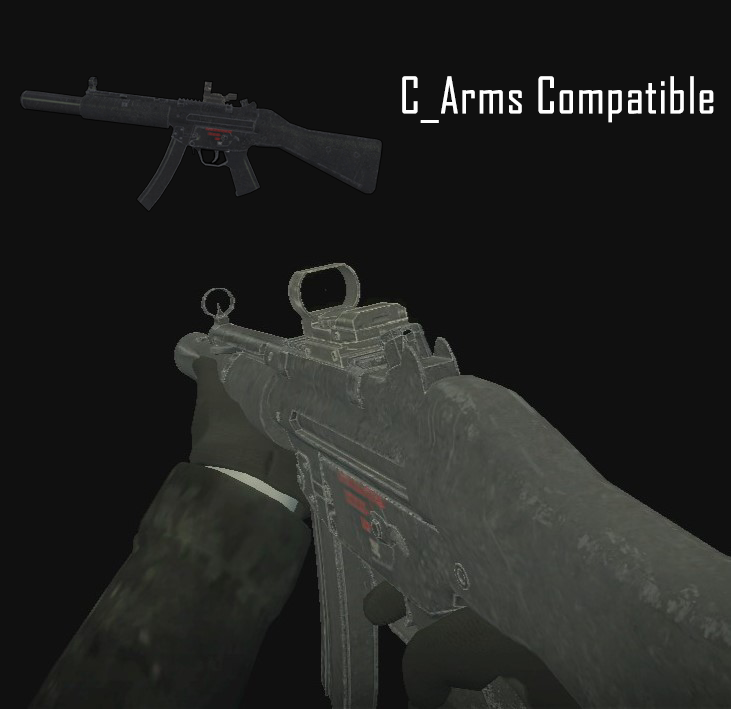 MP5SD Red Dot Sight (MP5A4) [C_Arms Compatible]