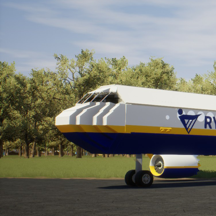Softbody AIR LINER 737 MAX-8 Ryanair