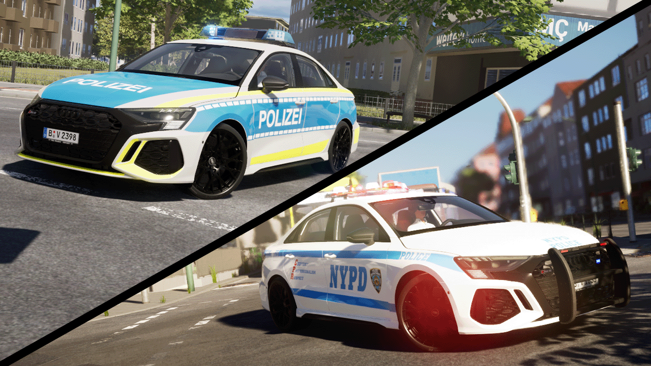 Audi RS3 Police Addition