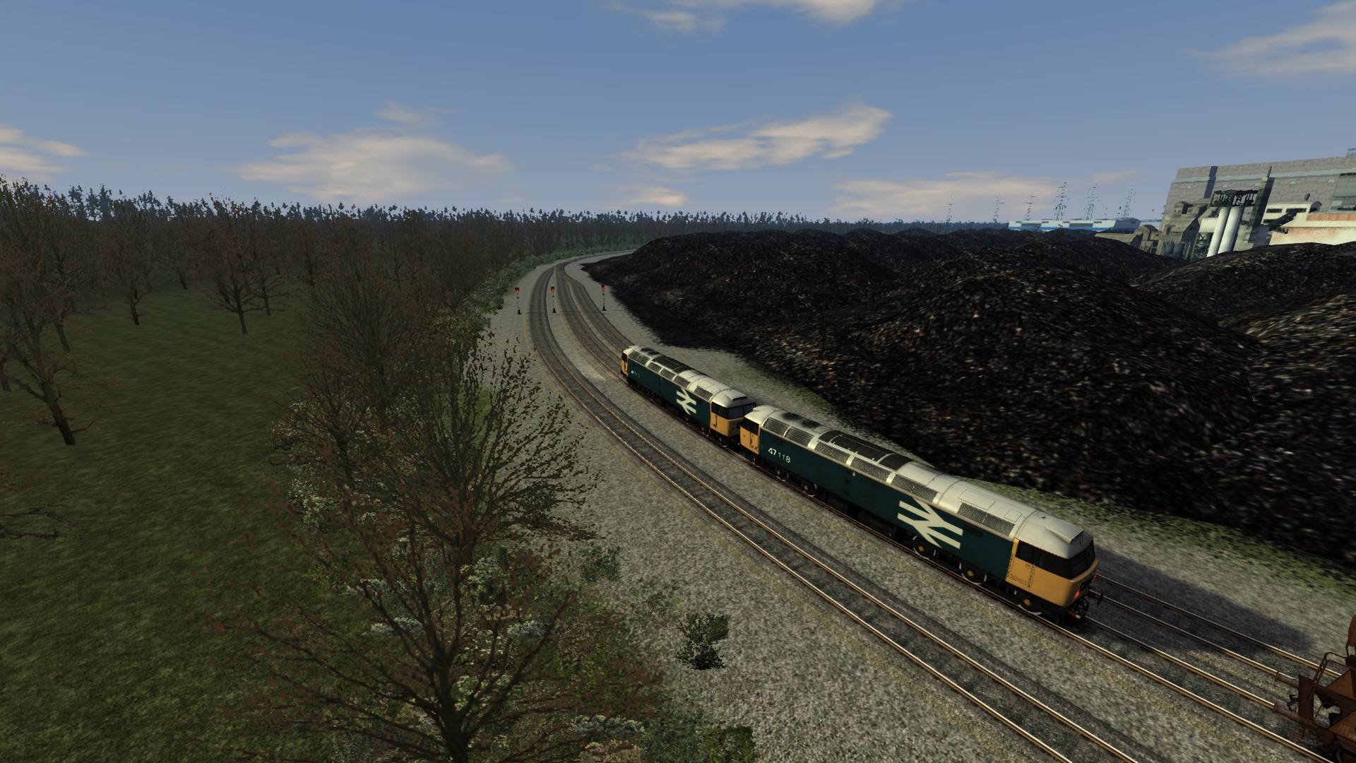 451 UK Railway tour Totham Part 2 Merryhill to Totham Yard