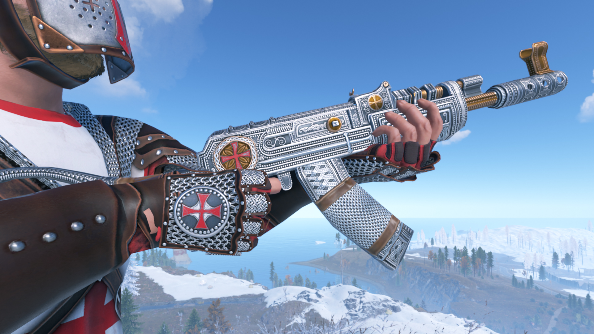 Knights Templar Roadsign Gloves thumbnail 9