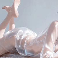 Silk Pajamas Girl (Prone Position) - Remastered Collection (4K) preview