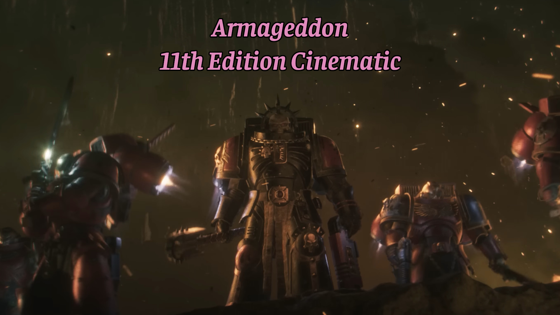Armageddon 11th Edition Main Menu