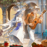 霞湾漫步 — 《龙族》芬格尔&EVA 【4K】（龙族卡塞尔之门官方原创）