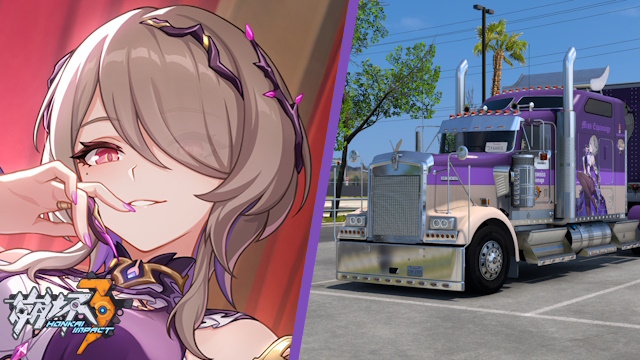 Kenworth W900 Rita Rossweisse (Miss Espionage) - Honkai Impact 3 [Combo Skin]