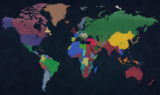 World War I better (Cores) (Some events) Year: 1910 New Scenario