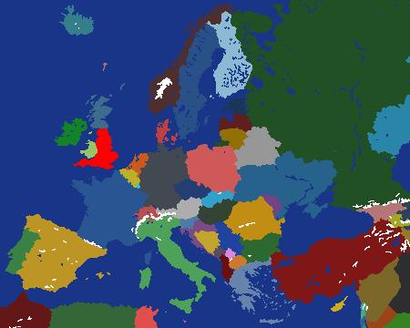 Europe fall of uk