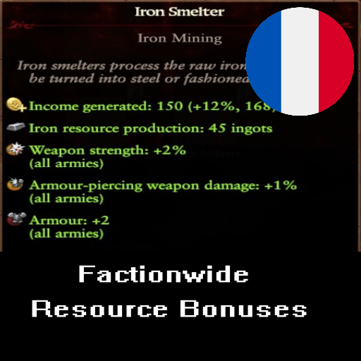 Français - Factionwide Resource Bonuses Enhanced par Slavyk