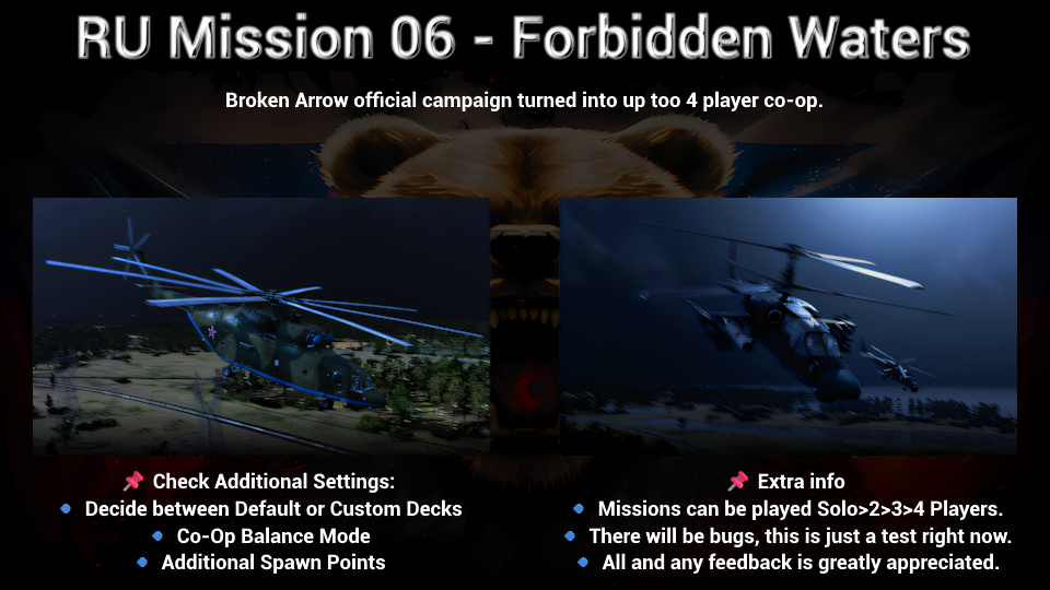 [Co-op Campaign] RU Mission 06 - Forbidden Waters